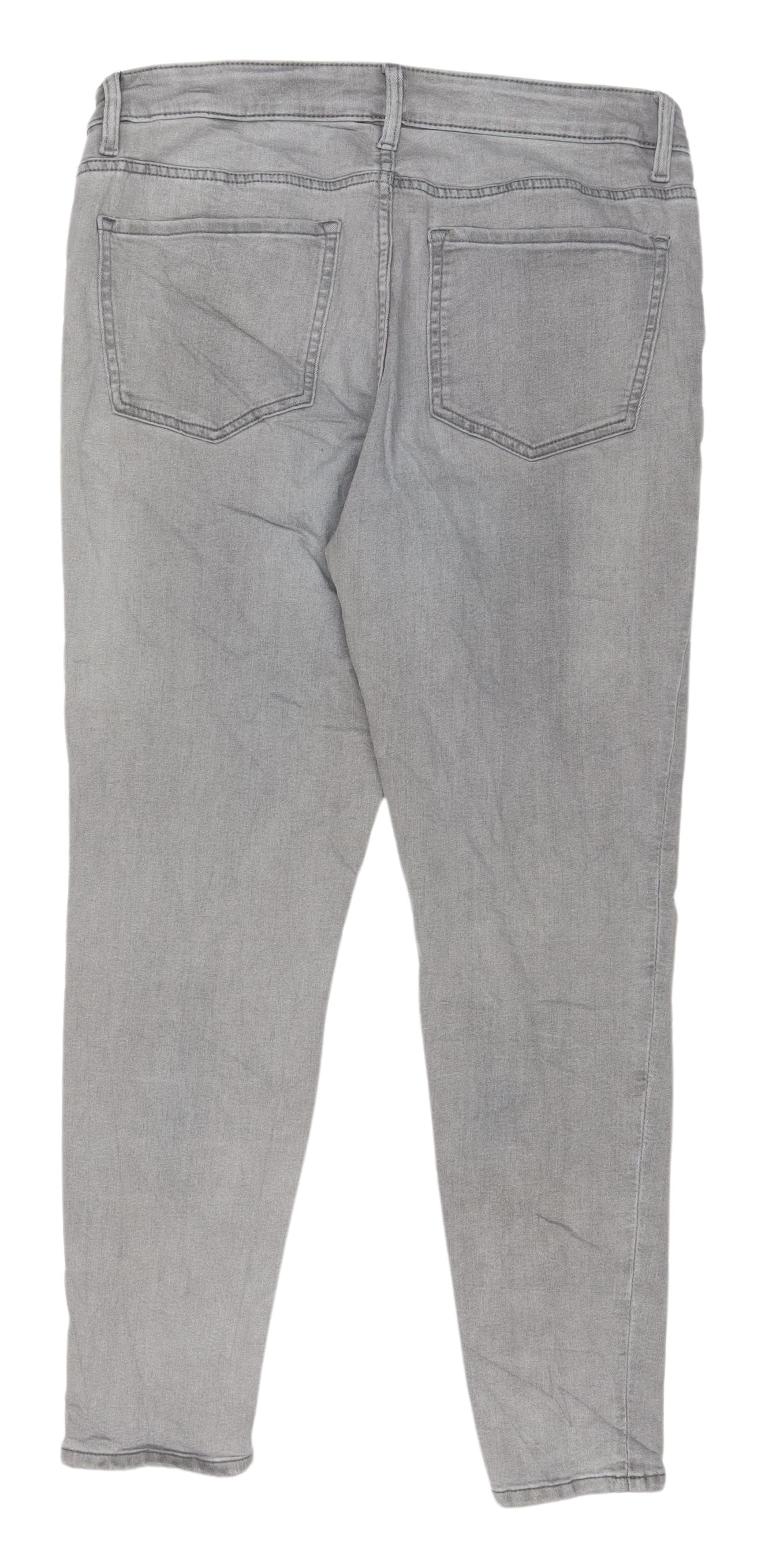 Marks and Spencer Women's Grey Skinny Jeans Size 14