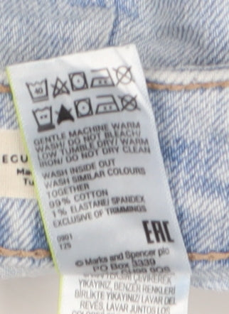 Marks & Spencer Women's Blue Jeans Size 10 Regular Fit
