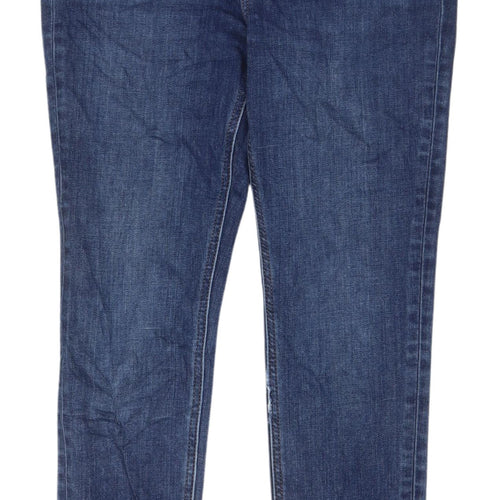 Marks and Spencer Women's Blue Skinny Jeans Size 12