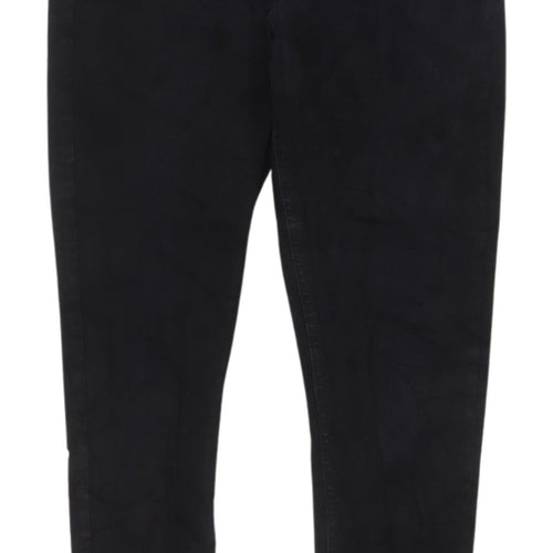 Topshop Women's Black Skinny Jeans Size 16