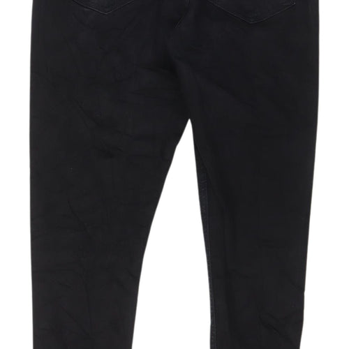 Topshop Women's Black Skinny Jeans Size 16