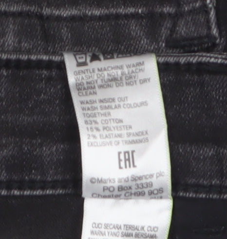 Marks and Spencer Women's Black Skinny Jeans Size 10