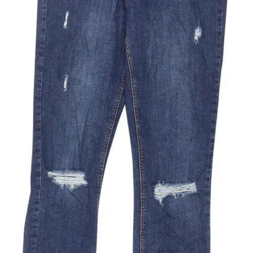 Denim Co. Women's Blue Skinny Jeans Size 12