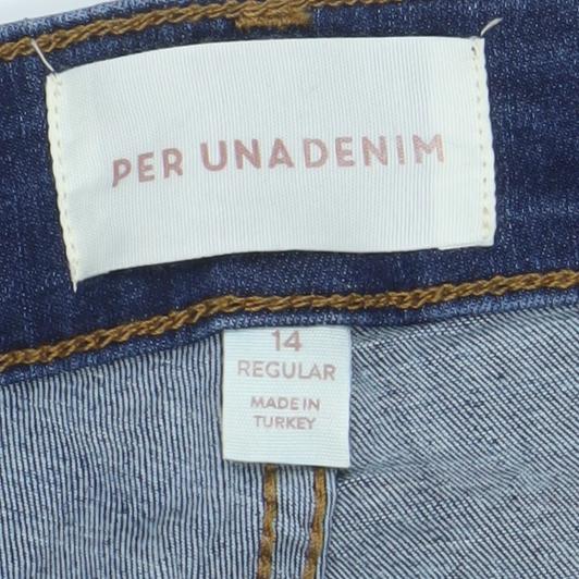 Marks and Spencer Blue Slim Jeans Women Size 14