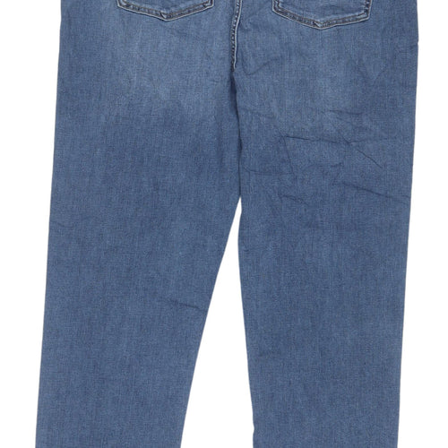 Marks and Spencer Women's Blue Straight Jeans Size 20