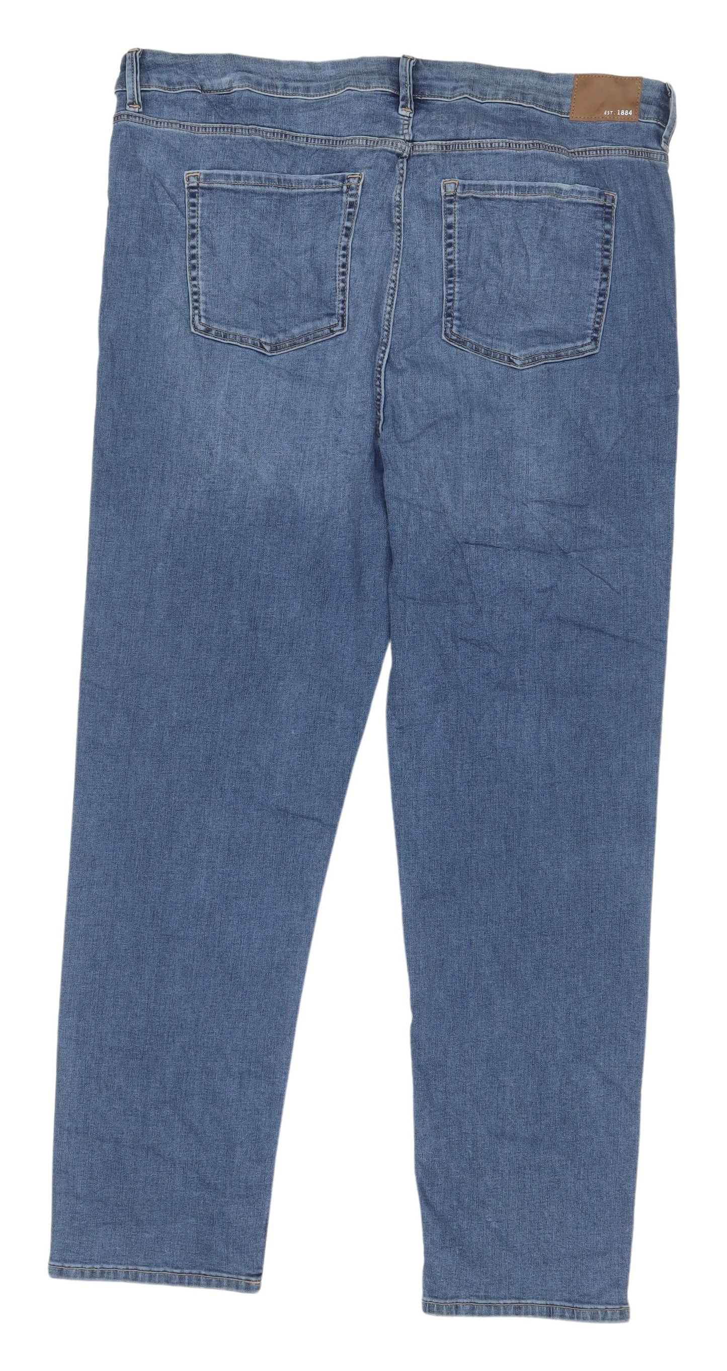 Marks and Spencer Women's Blue Straight Jeans Size 20