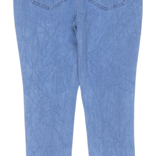 Next Women's Blue Cropped Slim Jeans, Size 12