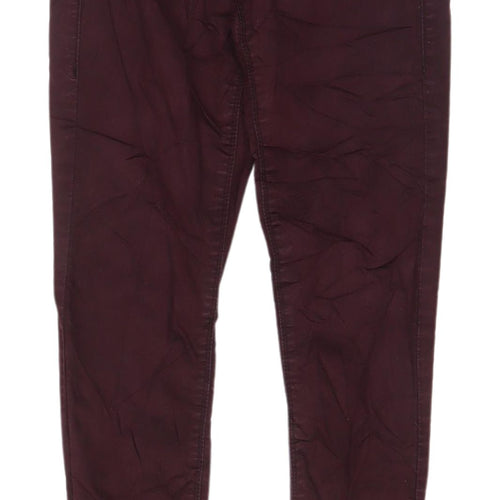 Topshop Women's Purple Skinny Jeans - Size 2 Petite