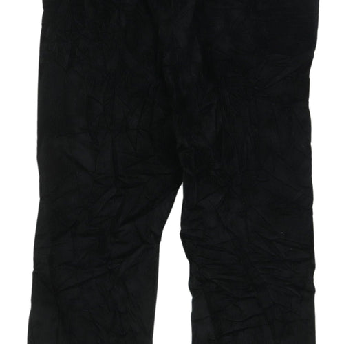 Marks and Spencer Men's Black Corduroy Trousers