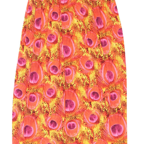 Multicoloured Strapless Dress XL for Women