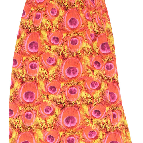 Multicoloured Strapless Dress XL for Women