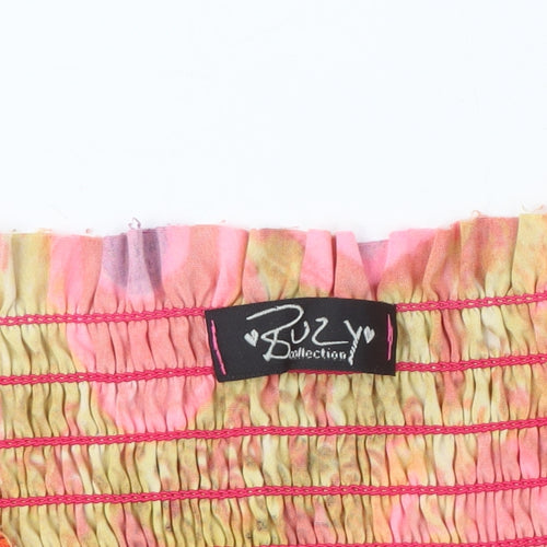 Multicoloured Strapless Dress XL for Women