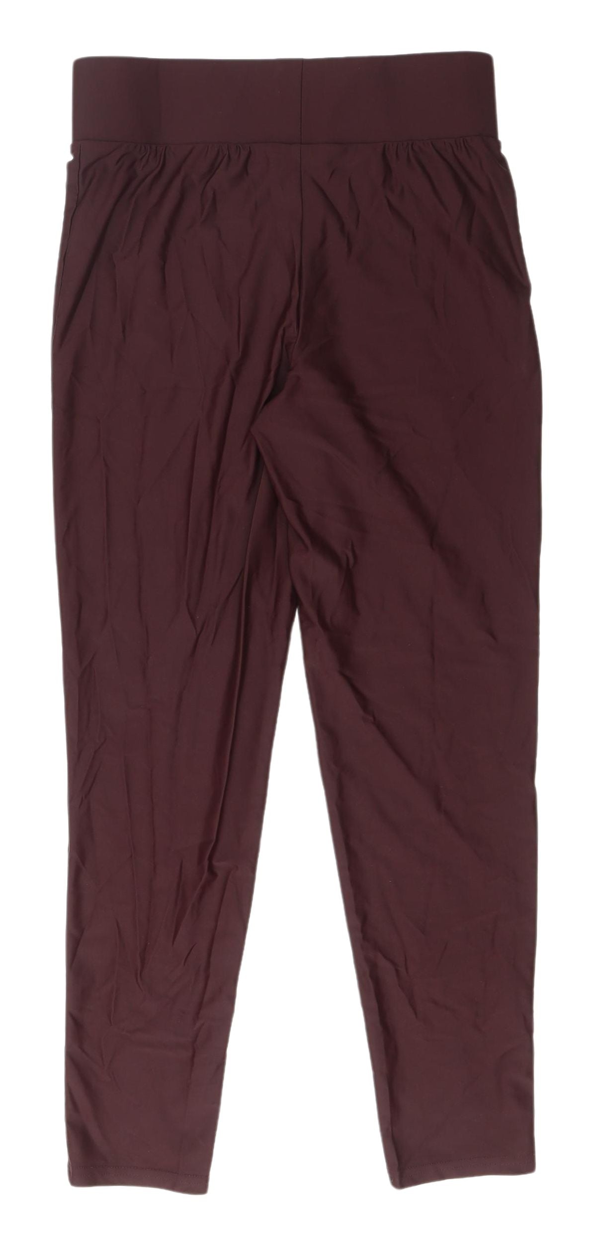 ASOS DESIGN Women's Brown Nylon Ankle Leggings Size 12
