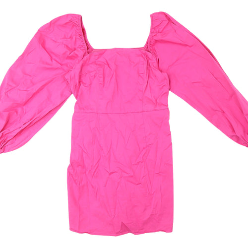 River Island Women's Pink Mini Dress Size 12