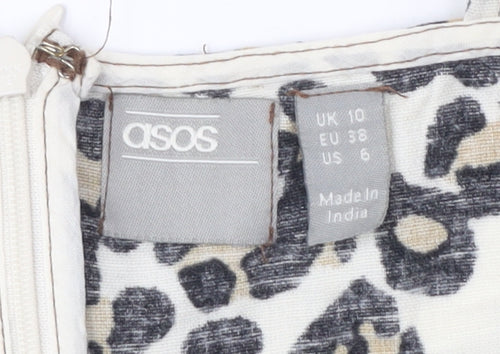 ASOS Women's Multicoloured Slip Dress Size 10