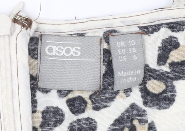 ASOS Women's Multicoloured Slip Dress Size 10