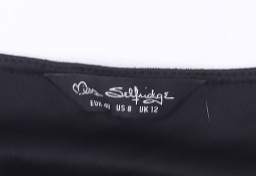 Miss Selfridge Women's Black Camisole Tank Size 12