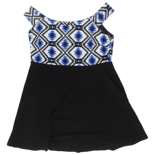 Lovedrobe Plus Aztec Fit & Flare Dress Size 22