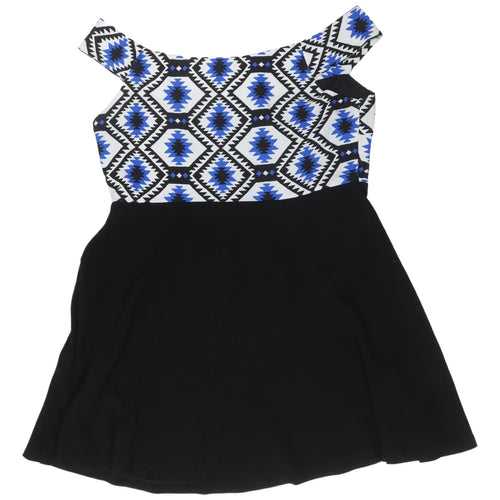 Lovedrobe Plus Aztec Fit & Flare Dress Size 22