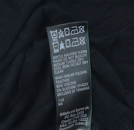 Marks and Spencer Black Cami Chemise XL for Women