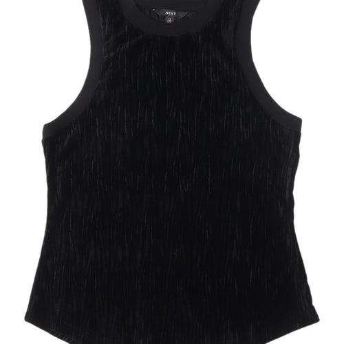 Next Women's Black Sleeveless Tank - Size 18