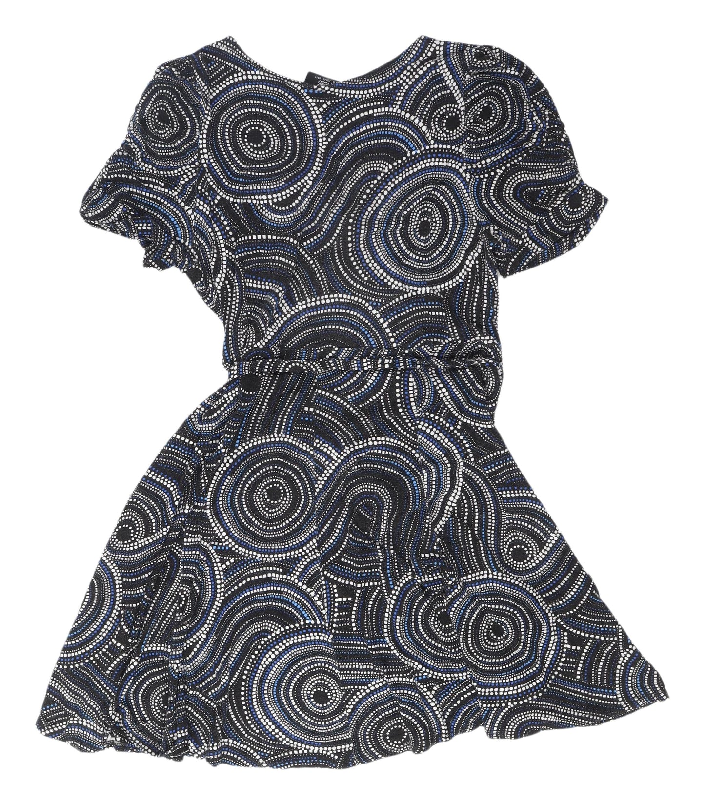 Wallis Women's Multicoloured Wrap Dress Size 18