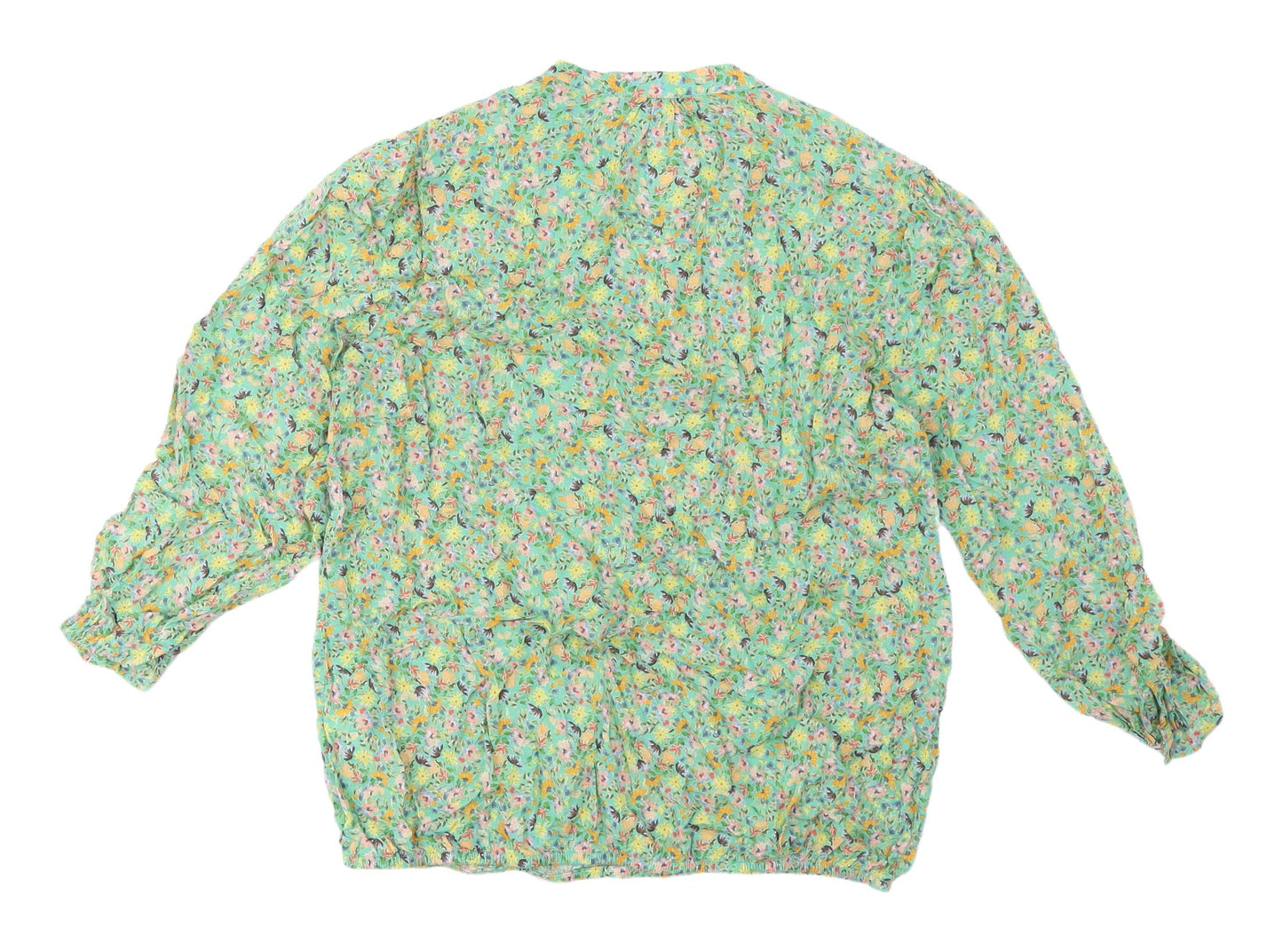 Bella di Notte Floral Tunic Blouse Women Size 12