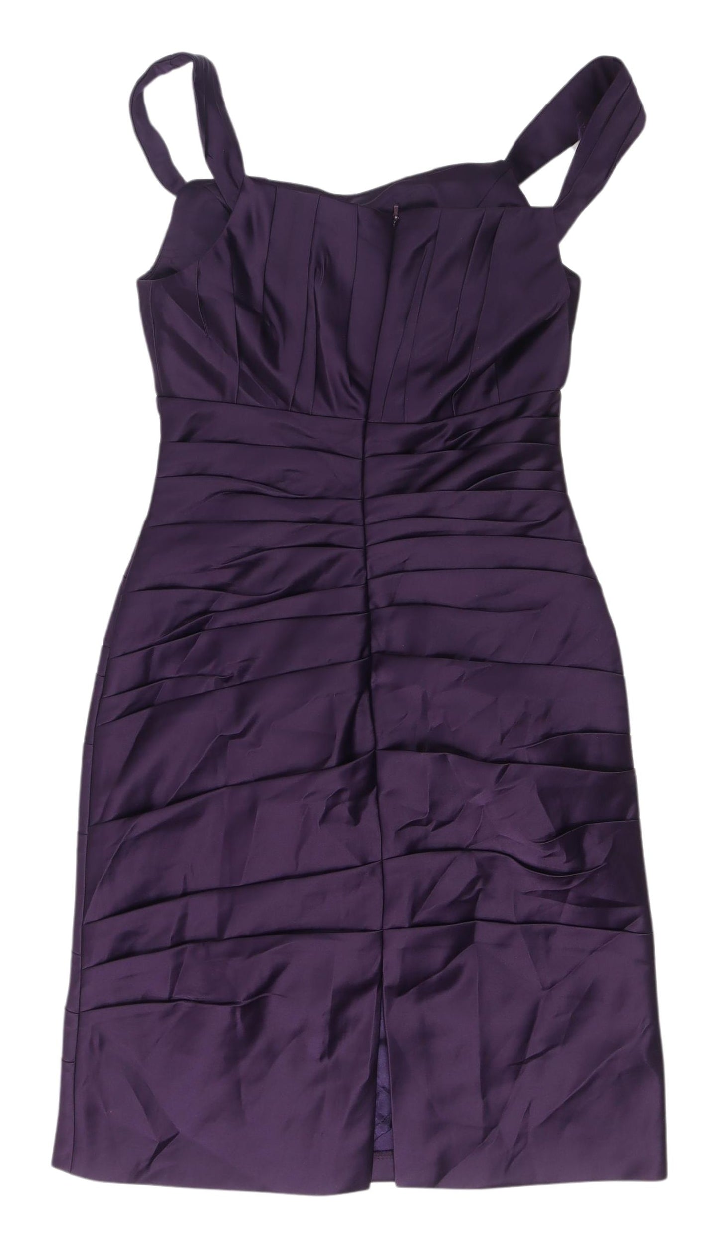 Gino Cerruti Women's Purple Satin Dress S