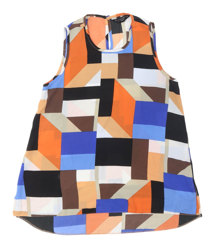 Dorothy Perkins Women's Multicoloured Geometric Tank - Size 12