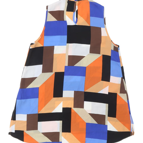 Dorothy Perkins Women's Multicoloured Geometric Tank - Size 12