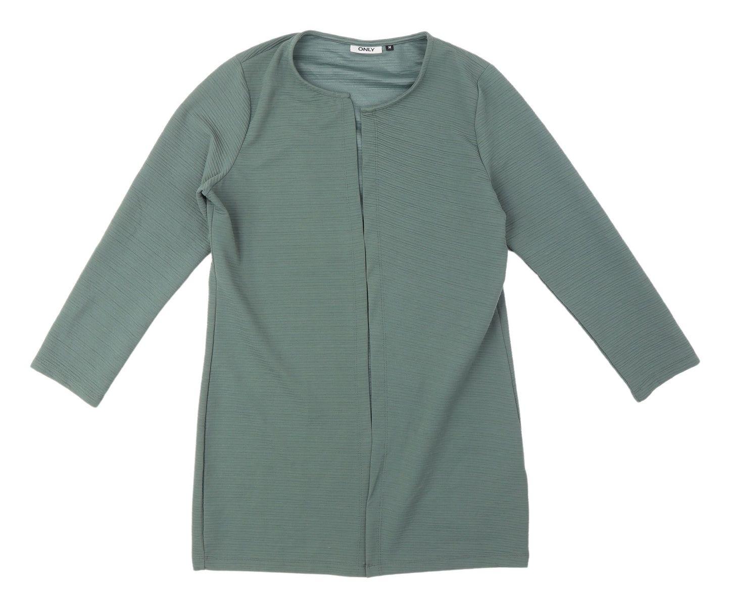 Only Women's Green Cardigan, Medium, 3/4 Sleeve