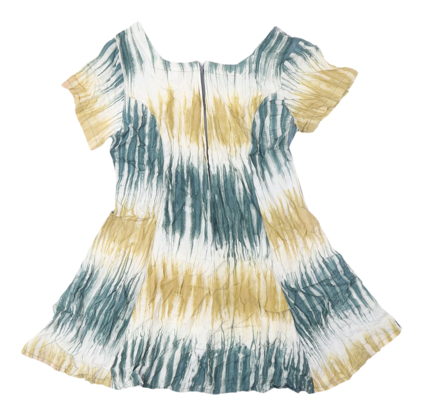 Hippy Chic Women’s Multicoloured Tie-Dye Dress S