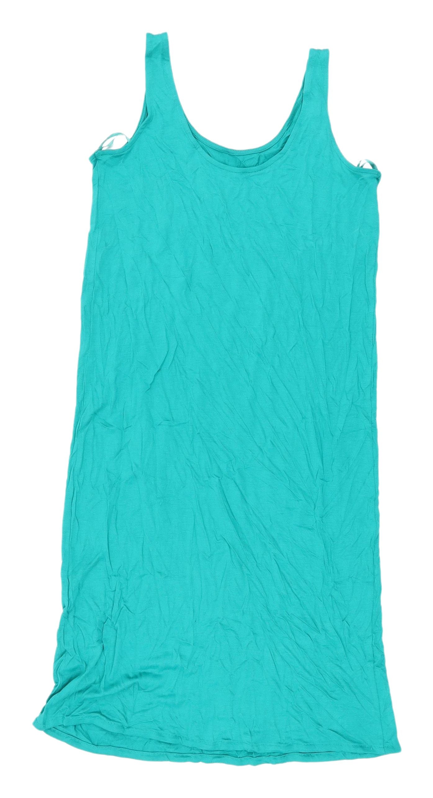 Marks and Spencer Women's Green Tank Top, Size S, Viscose