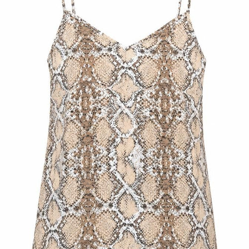 Marks and Spencer Women's Beige Camisole Animal Print Size 6