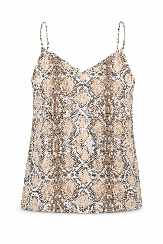 Marks and Spencer Women's Beige Camisole Animal Print Size 6