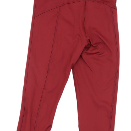 Marks and Spencer Women's Red Cropped Trousers, Size S