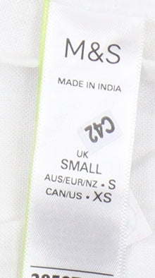 Marks and Spencer Women’s White Dress, Size S