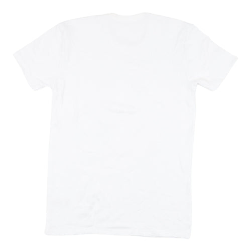 Marks and Spencer White Crew Neck T-Shirt, Medium