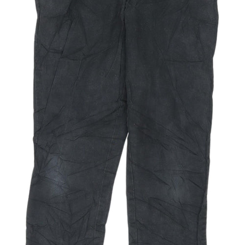 Marks and Spencer Black Chino Trousers, Size 30