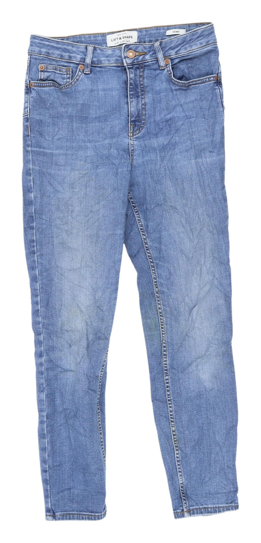 New Look Women's Blue Skinny Jeans - Size 10, Spring Style