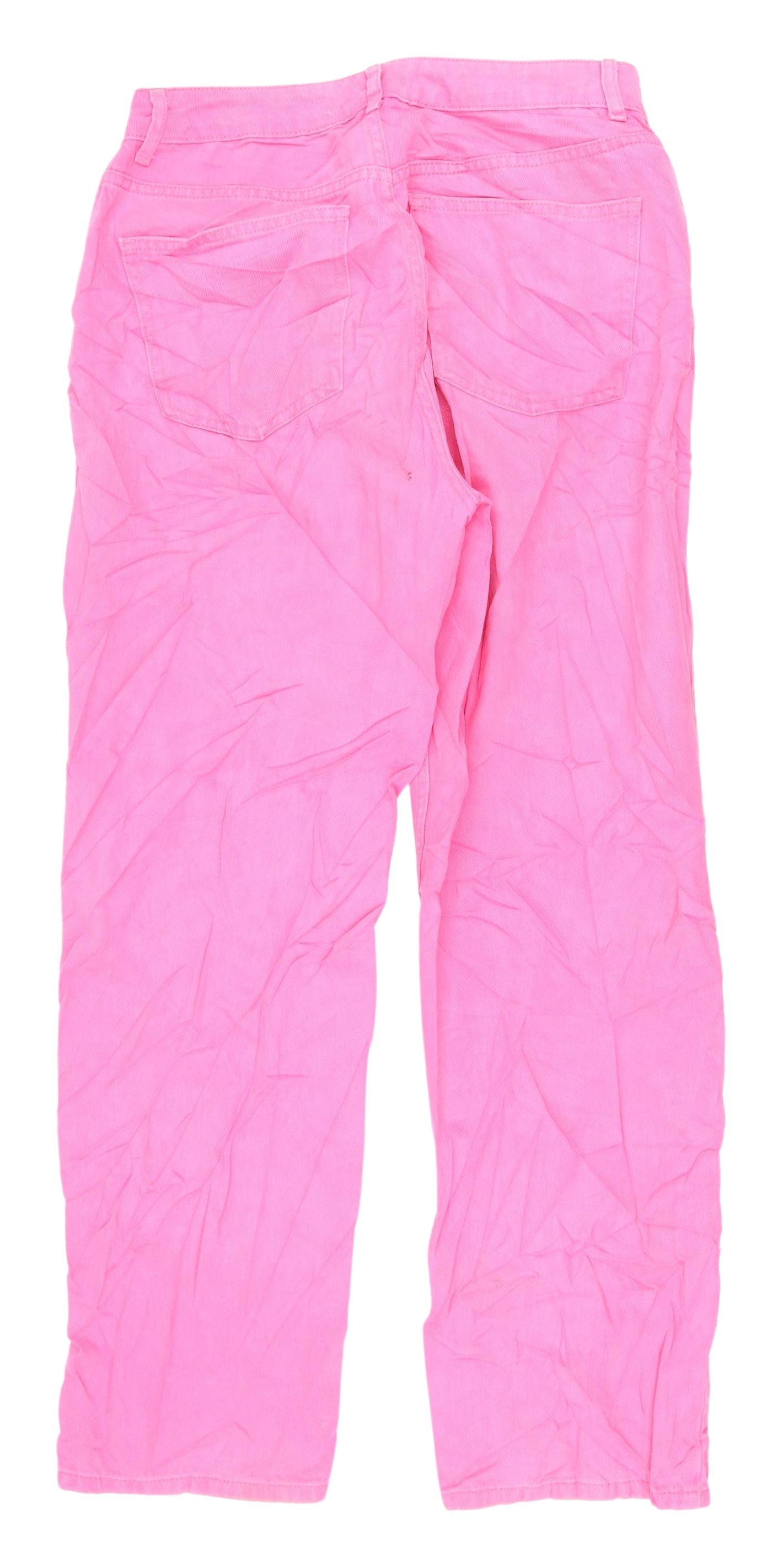 Denim Co. Women's Pink Jeans, Size 14, Excellent Condition