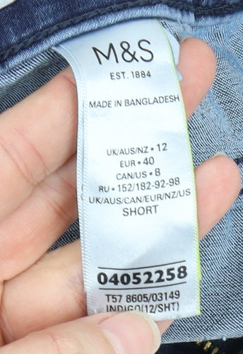 Marks and Spencer Women's Blue Denim Jeans, Size 12