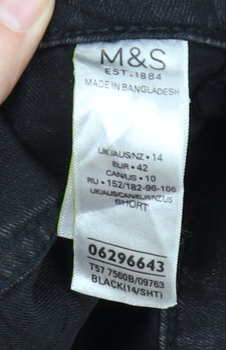 Marks and Spencer Women's Black Skinny Jeans Size 14