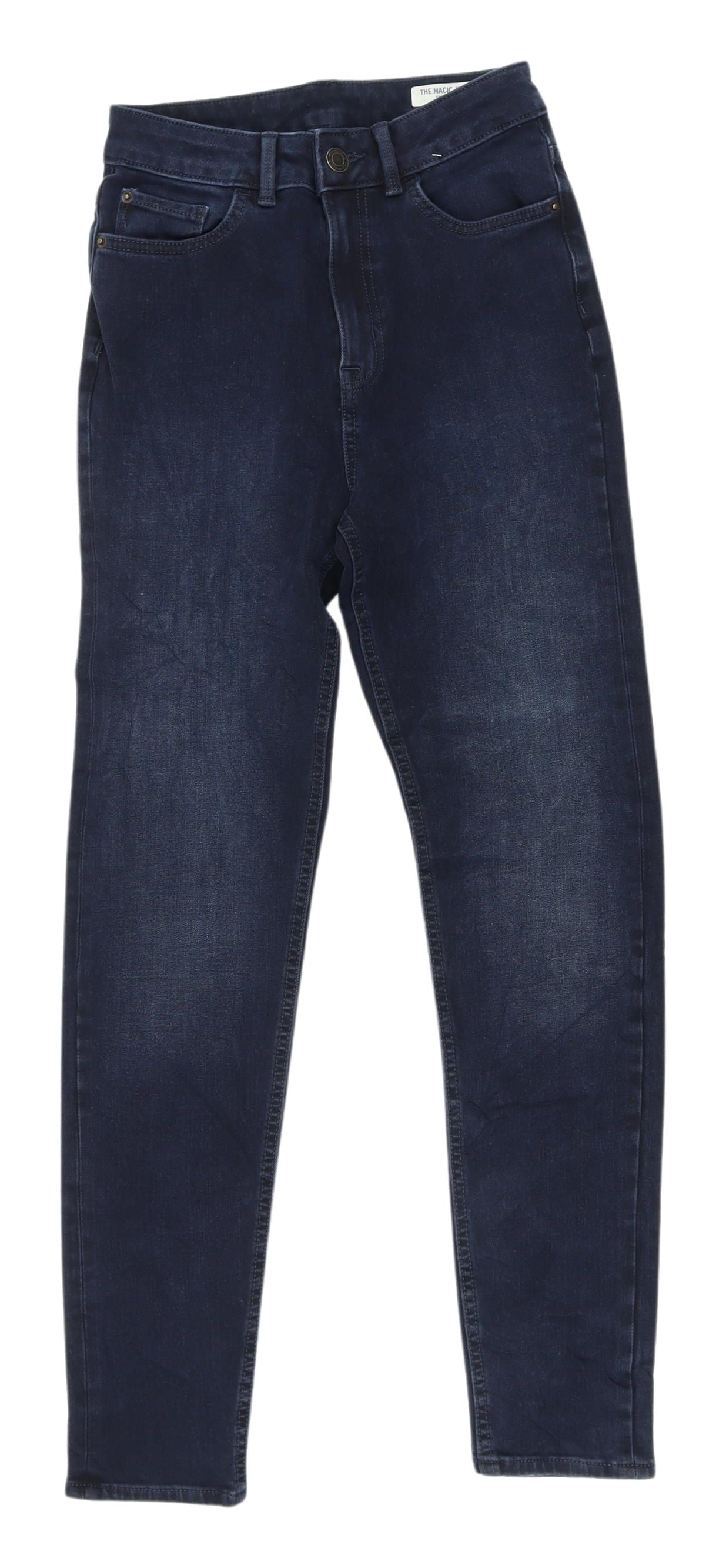 Marks and Spencer Women's Blue Skinny Jeans Size 6