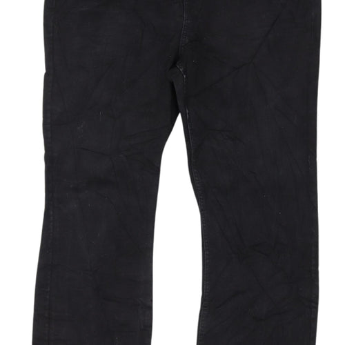 Marks and Spencer Women's Black Straight Jeans