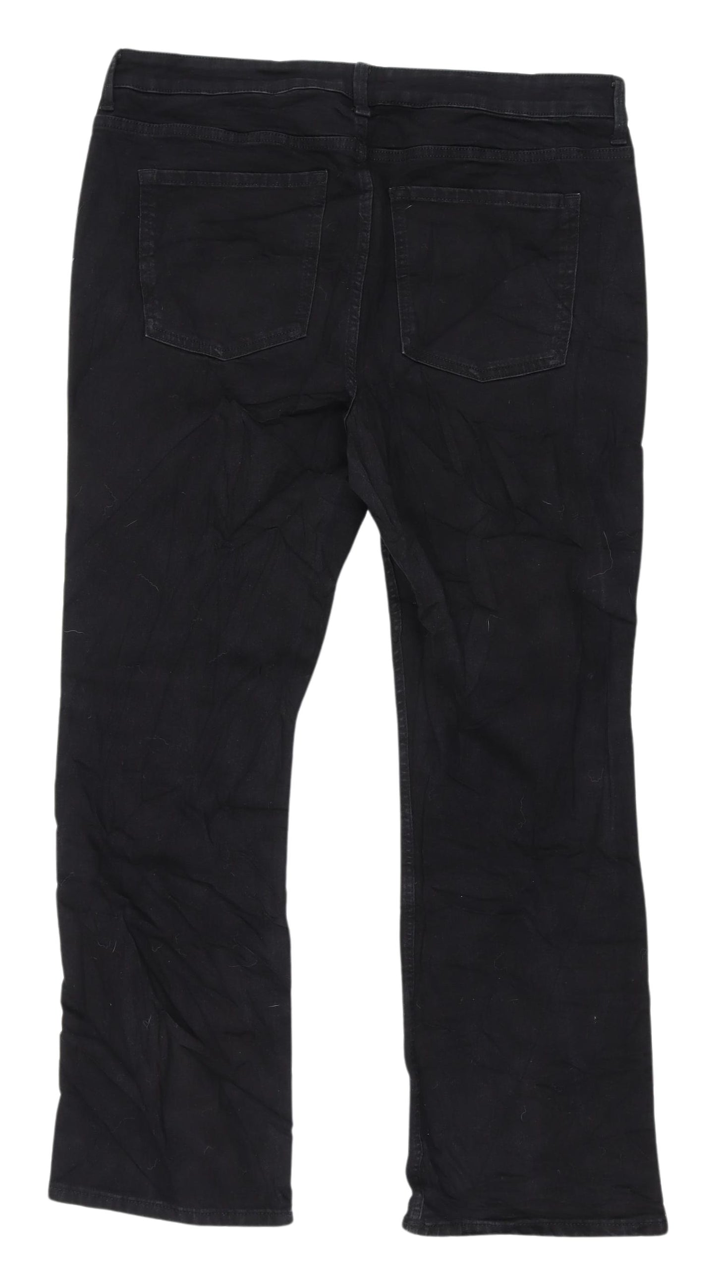 Marks and Spencer Women's Black Straight Jeans