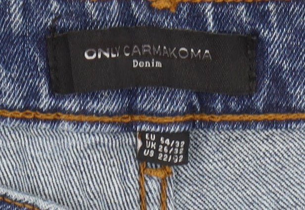 Only Carmakoma Women's Blue Mom Jeans Size 26