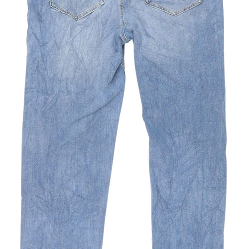 Marks and Spencer Women's Blue Straight Jeans Size 16