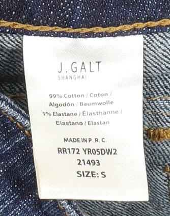 J.Galt Women's Blue Flared Jeans, Size S, Classic Style