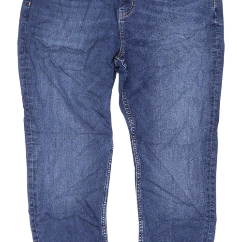 Marks and Spencer Women's Blue Straight Jeans Size 18